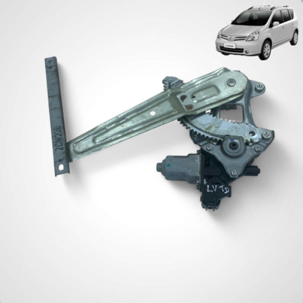 Motor Máquina Vidro Livina 2010 2014 Traseira Direita 