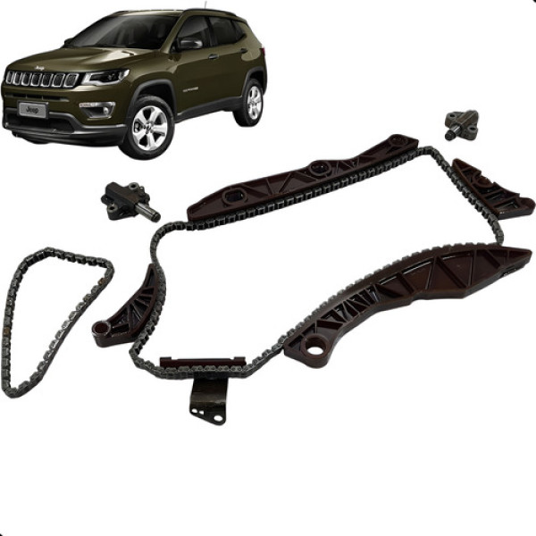 Kit Corrente Tensor Motor Jeep Compass 2.0 Flex 2018 A 2020