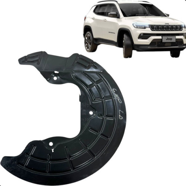 Espelho Disco Freio Dianteiro Direito Compass 2.0 2022 Preto