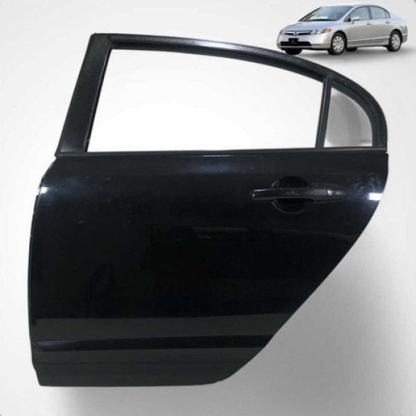 Porta Traseria Esquerda Honda Civic 2008 A 2011