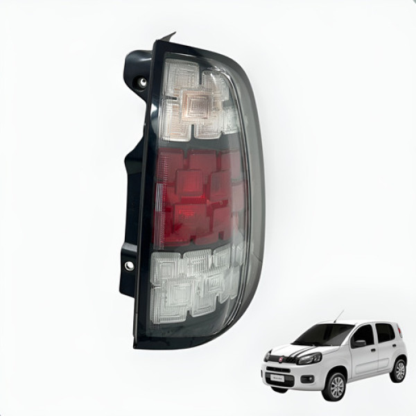 Lanterna Direita Fiat Uno 2016 2017 2018 2019 2020 Original Direito/passageiro Vermelha