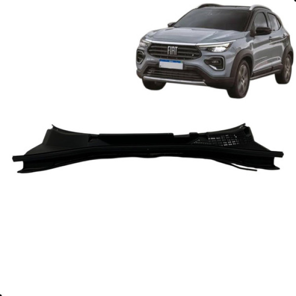 Grade Churrasqueira Fiat Pulse 2022 a 2023 Preto