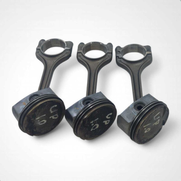 Pistão Biela Up Gol Voyage Fox 1.0 3cc Valor Unidade Std