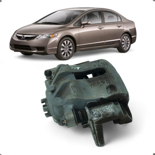Pinça Freio Dianteiro Esquerdo Honda Civic 1.8 2008 A 2011 