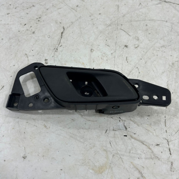 Maçaneta Interna Dianteira Direita Ford Ranger 2017 A 2020 Preto Dianteira