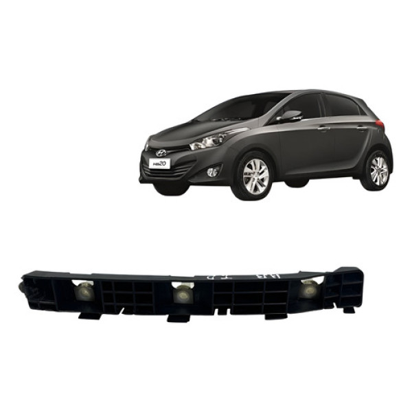 Suporte Parachoque Hb20 1.6 2013 A 2019 Traseiro Esquerdo