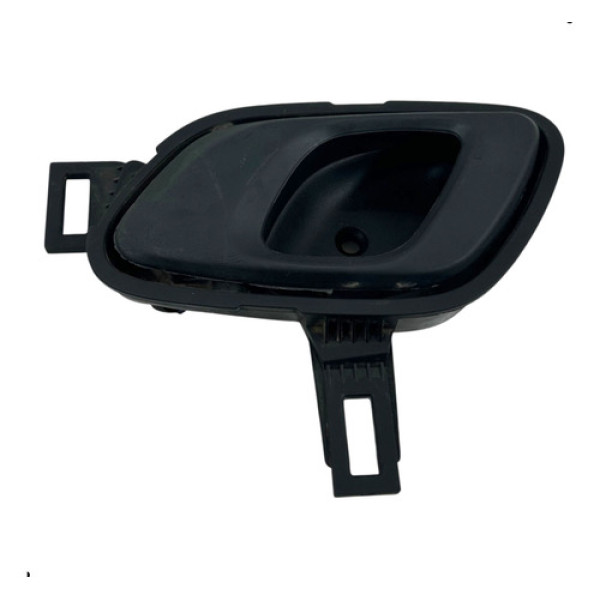 Maçaneta Porta Dianteira Esquerda Renault Kwid 2018 A 2021 Preto Dianteira