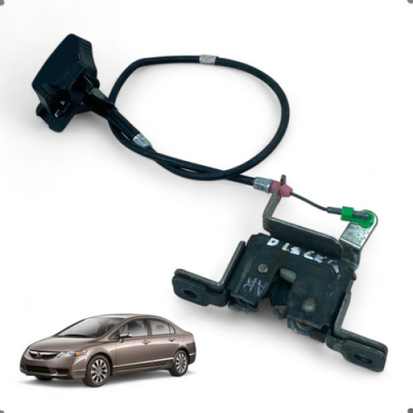 Fechadura Trava Direita Banco Tras Civic 1.8 2007 A 2011