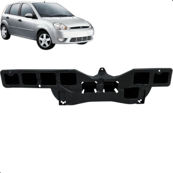 Absorvedor De Impacto Traseiro Ford Fiesta Hatch 1.0 2007 Preto
