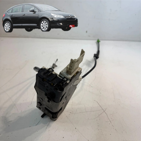 Fechadura Porta Citroën C4 2009 2013 Dianteira Direita