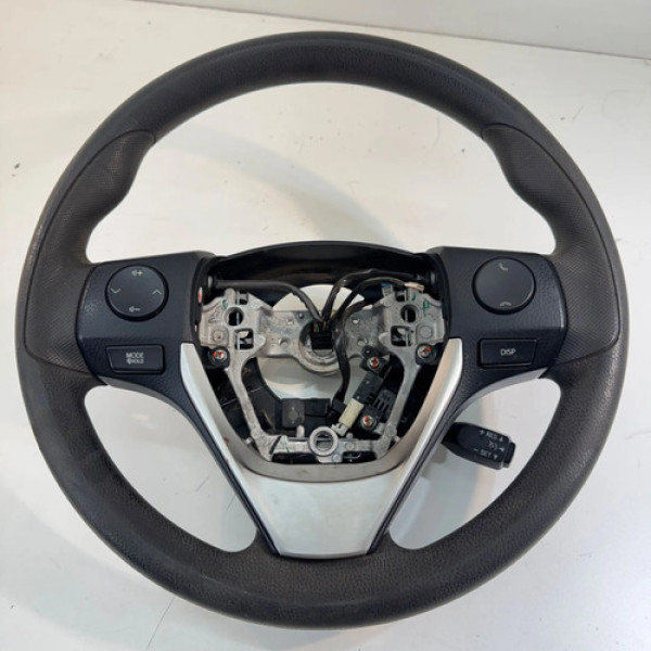 Volante C/botões Toyota Yaris 1.5 2019 2020 2021 Original Preto