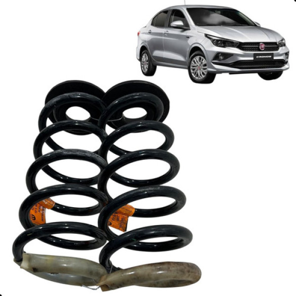 Mola Traseira Fiat Cronos 2018 2019 2021 2022 2023 Par