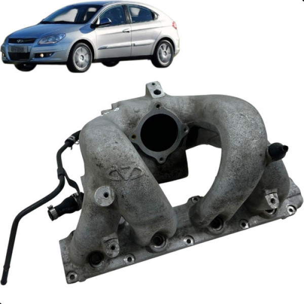 Coletor De Admissão Chery Cielo 1.6 16v 2010 2011 2012 2013
