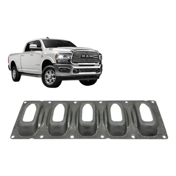 Defletor Óleo Motor Ram 2500 3500 6.7 2019 2020 2021 2022 Prateado