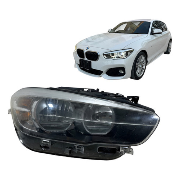 Farol Direito Bmw 118i 120i 2016 2017 2018 2019 Original Direito/passageiro
