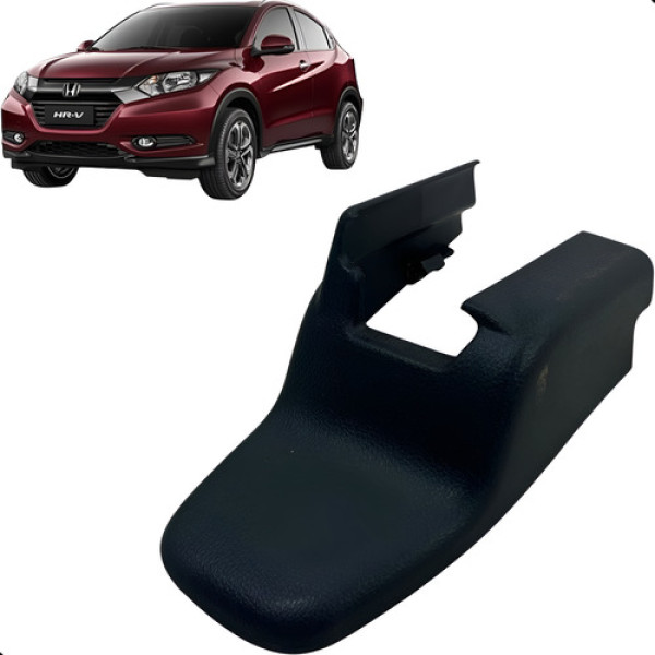 Acabamento Trilho Banco Esquerdo Honda Hrv 2016 A 2019 Preto