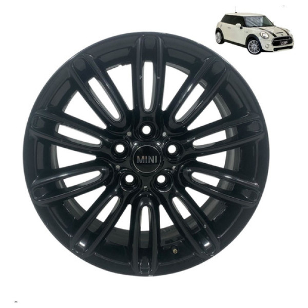 Roda Aro 17 Avulsa Mini Cooper S 2014 2019 Original  Preto