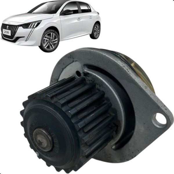 Bomba De Água Motor Peugeot 208 1.6 Flex 2020 A 2024