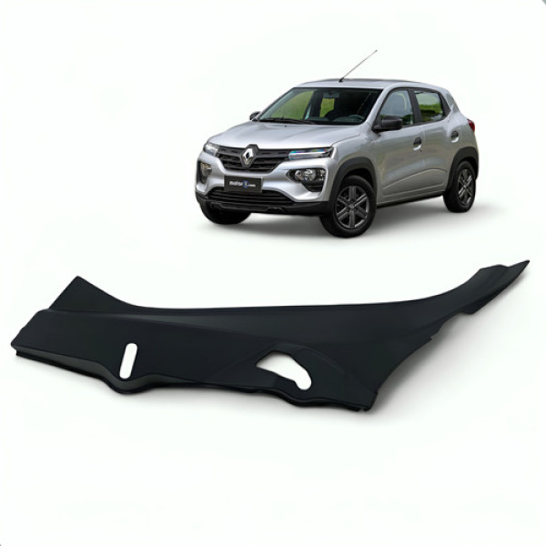 Soleira Porta Traseira Esquerda Renault Kwid 2019 A 2024 Preto