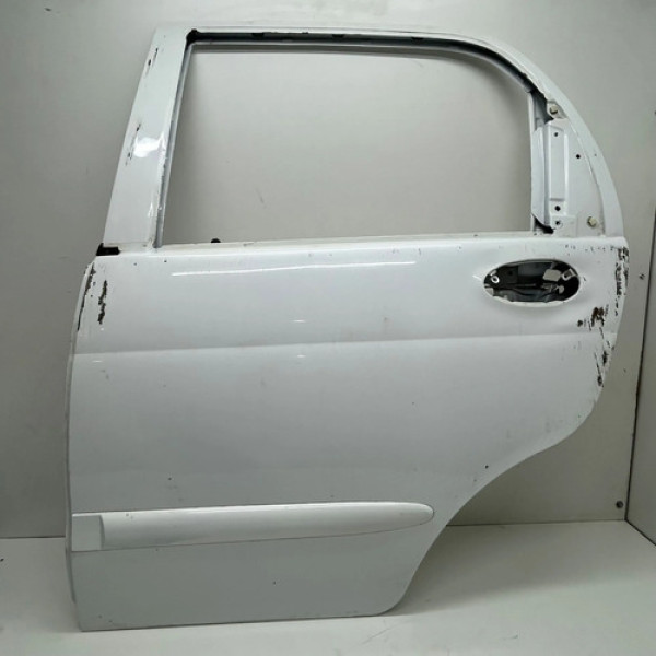 Porta Traseira Esquerda Chery Qq 2015 1.0 3cc Traseira Esquerda Branco