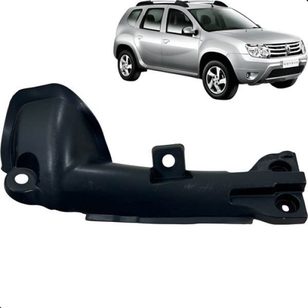 Moldura Proteção Sensor Tras Esquerdo Duster 2012 2015 Preto