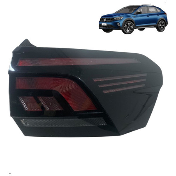 Lanterna Traseira Direita Nivus 2021 2022 2023 2024  Direito/passageiro Vermelho