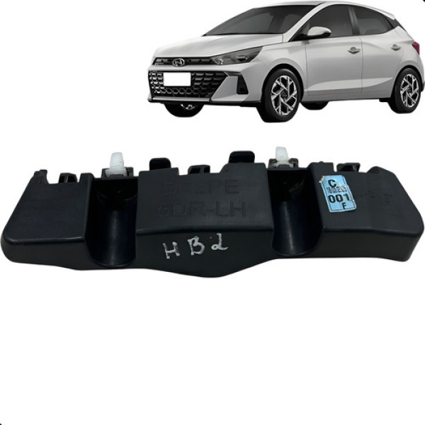 Guia Parachoque Dianteiro Esquerdo Hb20 1.0 3cc 2023 A 2025 