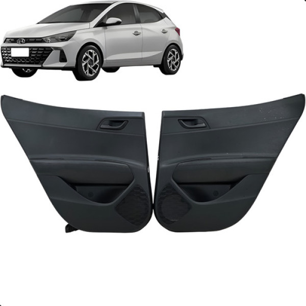 Par Forro Porta Traseira Hb20 Hart 2023 2024 2025 Jogo