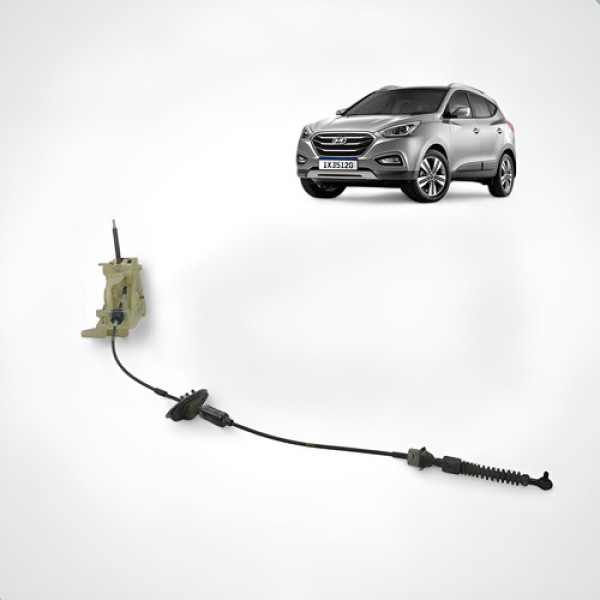 Alavanca Trambulador Automático Hyundai Ix35 2.0 2014 A 2019 Cinza