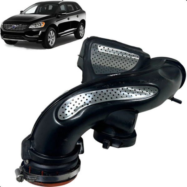 Mangueira Tubo Super Charger Volvo Xc60 T6 2015 2016 2017 2. Preto