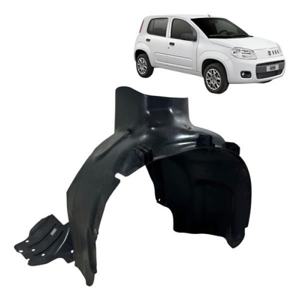 Parabarro Dianteiro Fiat Uno Vivace 2010 2011 Esquerdo