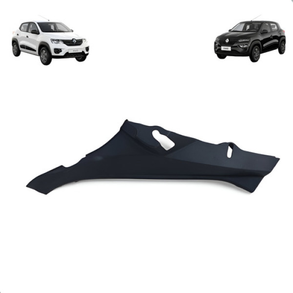 Soleira Traseira Esquerda Renault Kwid 2018 A 2024 Preto
