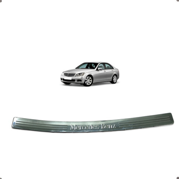 Aplique Soleira Porta Diant Esq Mercedes C200 2009 2012  Cromado