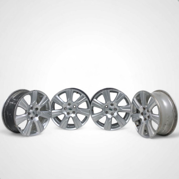 Jogo Roda Aro 19 Land Rover Discovery 4 Furacão 5x120  Prateado