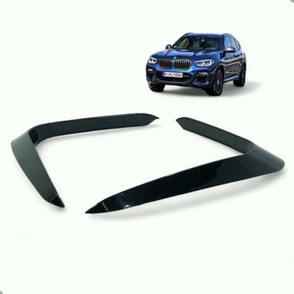 Aplique Moldura Parachoque Traseiro Bmw X3 2019 A 2024