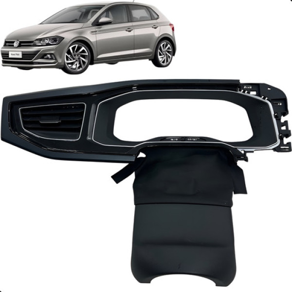 Painel Do Velocimetro Volkswagen Olo Tsi 2018 A 2021 Preto