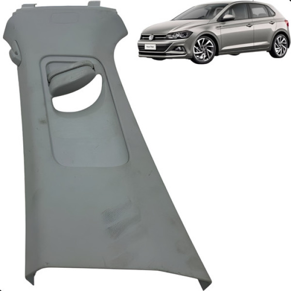 Moldura Superior Coluna Central Esquerdo Polo Tsi 2018a 2021