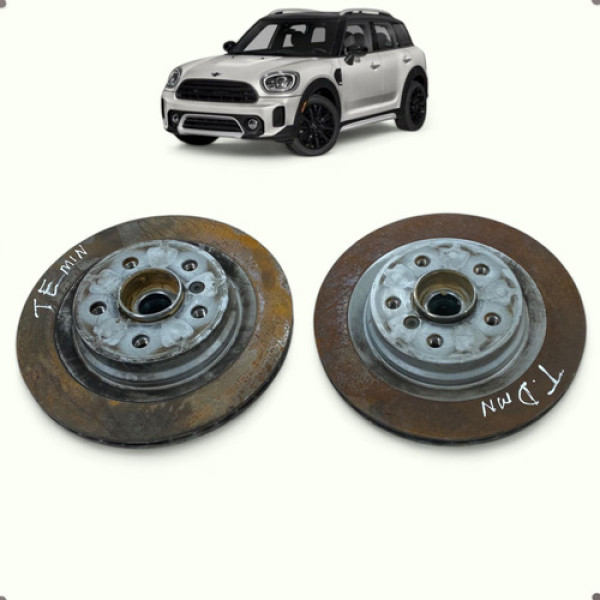Par Disco Freio Traseiro Mini Cooper Countryman 2019 A 2024