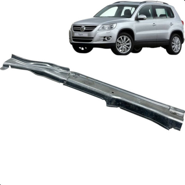 Protetor Cano Freio Volkswagen Tiguan 2.0 2010 A 2014 Prata