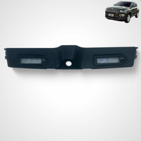 Acabamento Luz Placa Câmera Ré Compass 2017 2021 