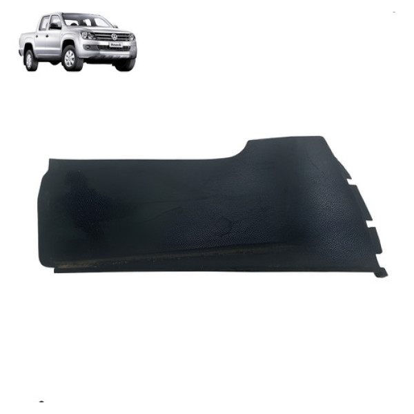 Moldura Parachoque Traseiro Direito Amarok 2012 2023 Preto