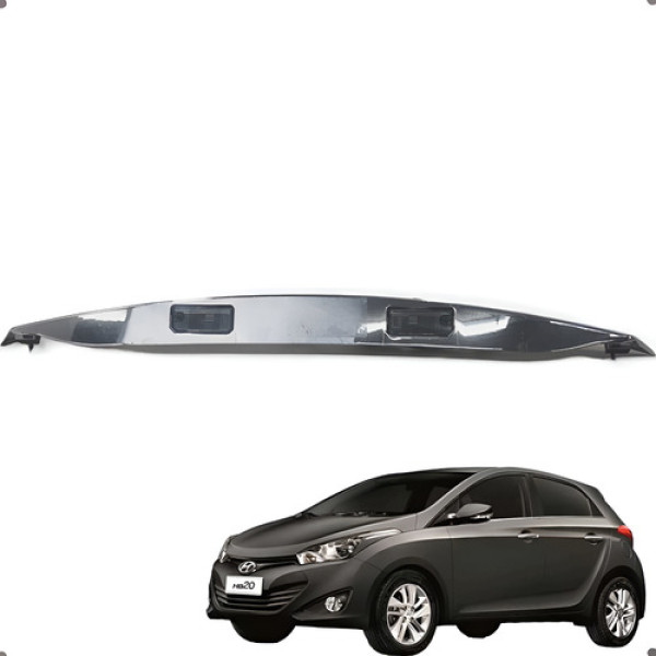 Friso Cromado Tampa Traseira Hb20 2014 A 2019 Cromadk