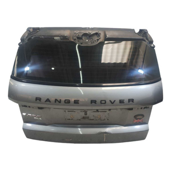 Tampa Traseira Land Rover Evoque 2012 A 2015 C/ Detalhe  Prata