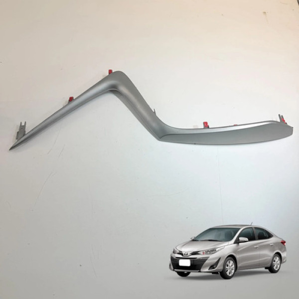 Moldura Friso Console Esquerdo Toyota Yaris 1.5 2019 A 2021