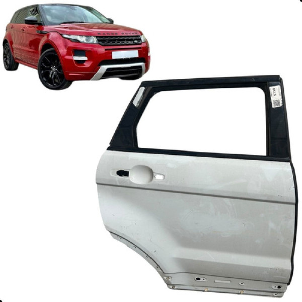 Porta Land Rover Evoque 2012 2013 2014 2015 Traseira Direita Traseira Direita Branco
