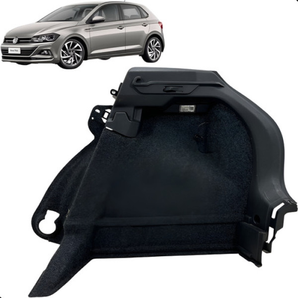 Revestimento Forro Direito Porta Malas Polo 2018 A 2022