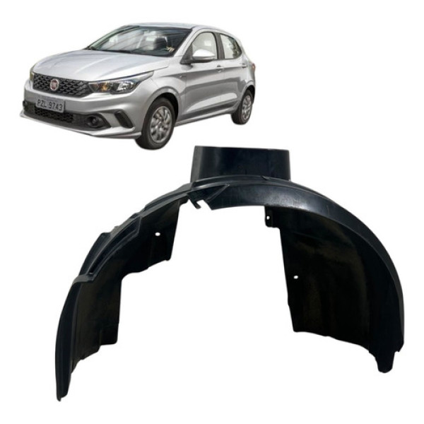 Parabarro Dianteiro Fiat Argo 2017 A 2021 Esquerdo