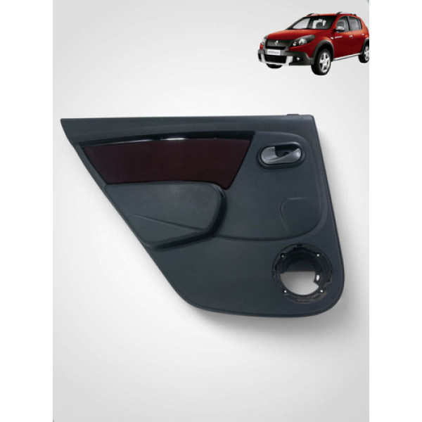 Forro Porta Traseiro Esquerdo Sandero 2011 2012 2013 