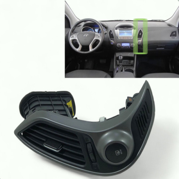Difusor Ar Central Lado Direito Hyundai Ix35 2011 A 2016