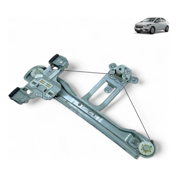 Máquina Vidro Traseiro Esquerdo Onix 2013 A 2019 Manual